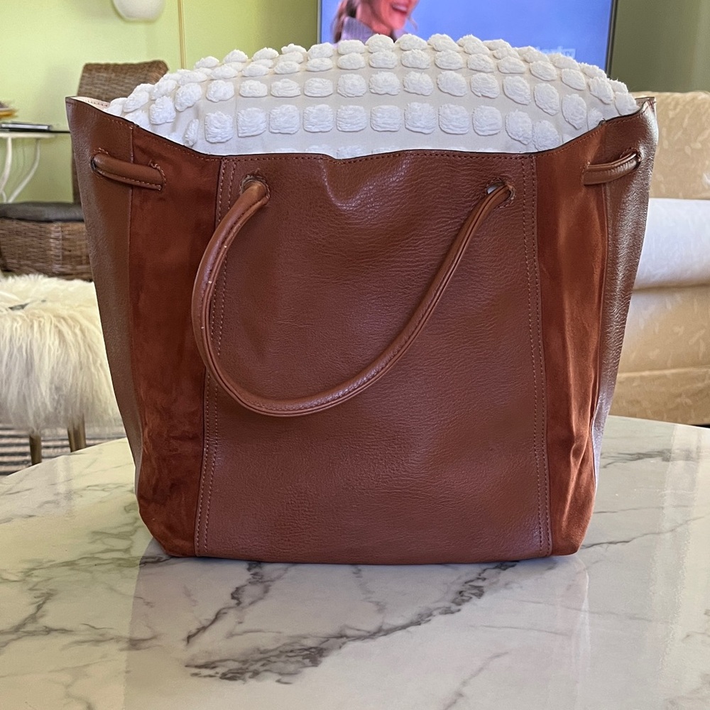 LC Lauren Conrad Tan and Brown Tote